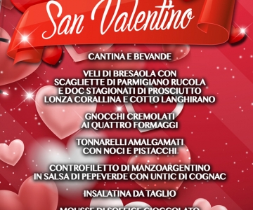 San Valentino 2022 Ristorante Le vere Grotte